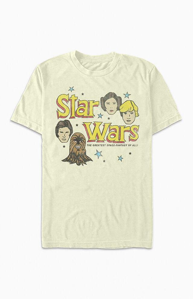 PacSun Womens Star Wars T-Shirt - Naturalarge Product Image
