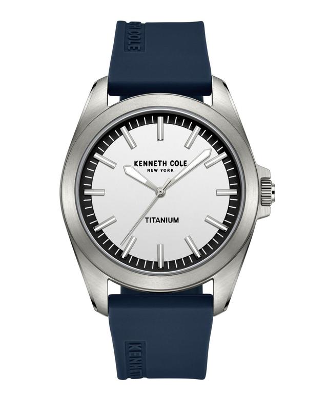 Kenneth Cole Classic Silicone Strap Watch, 42mm Product Image