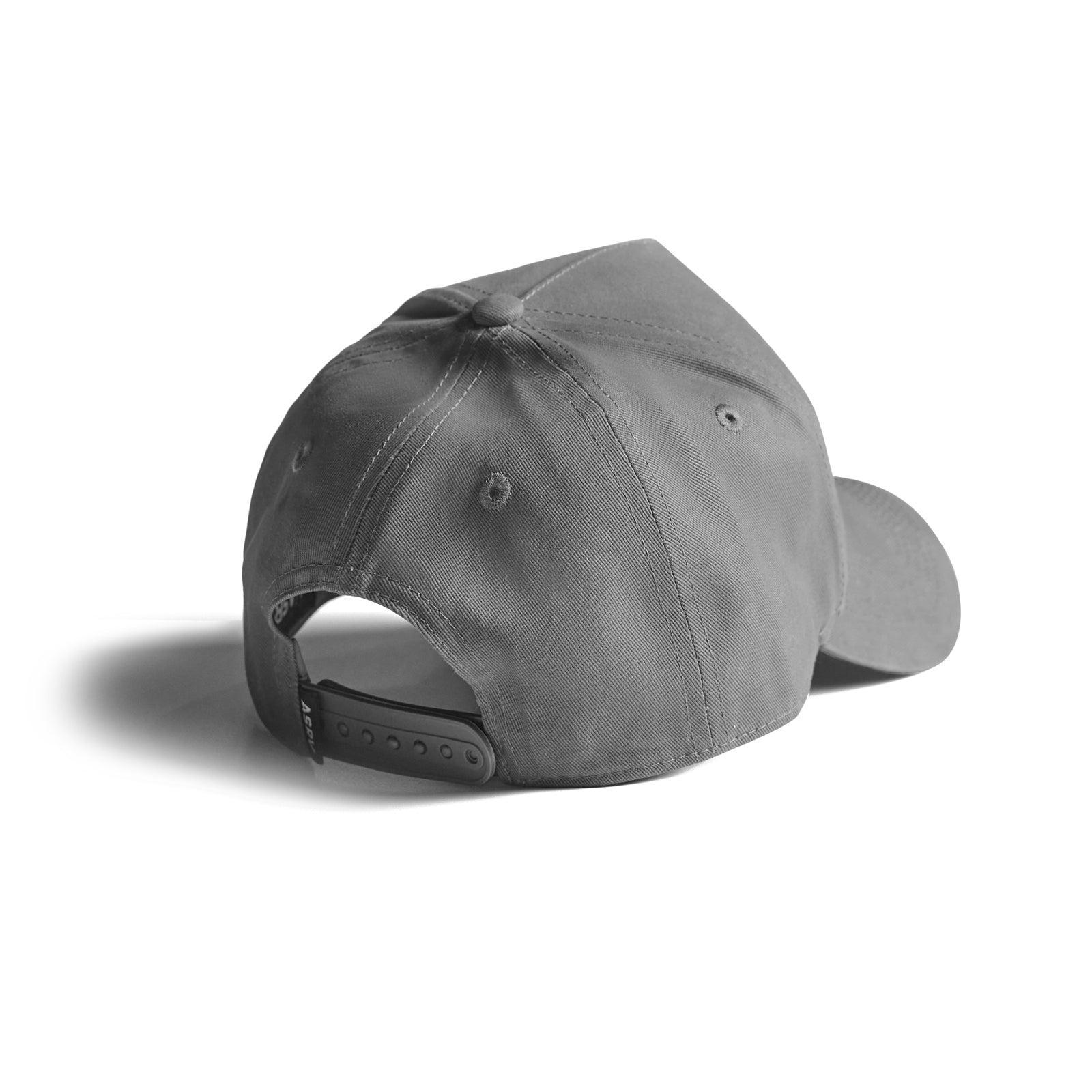 0815. A-Frame Hat - Grey/Grey "Wings" Product Image