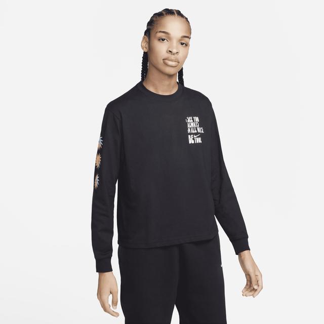 Nike Women's Be True Long-Sleeve T-Shirt Product Image