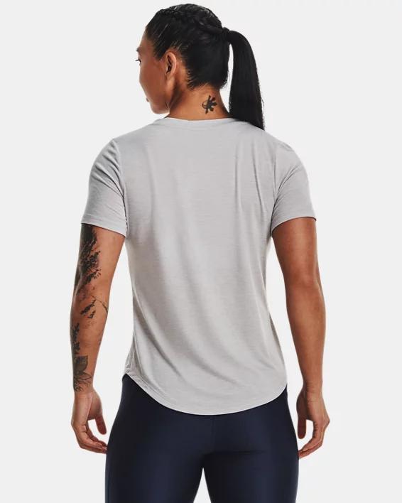 Women's UA Breezy Collegiate V-Neck T-Shirt Product Image