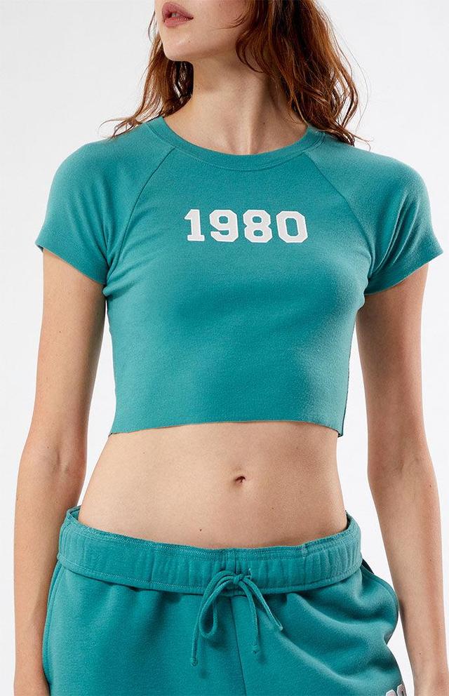 PacSun Womens 1980 Raglan T-Shirt - Greenmall Product Image