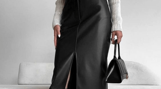 Leather Midi Skirts and Pants