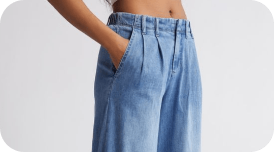 High Rise Trousers / Jeans