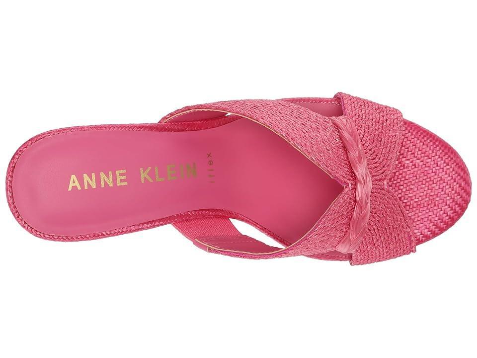 Anne Klein Aubrie Block Heel Raffia Sandal Product Image