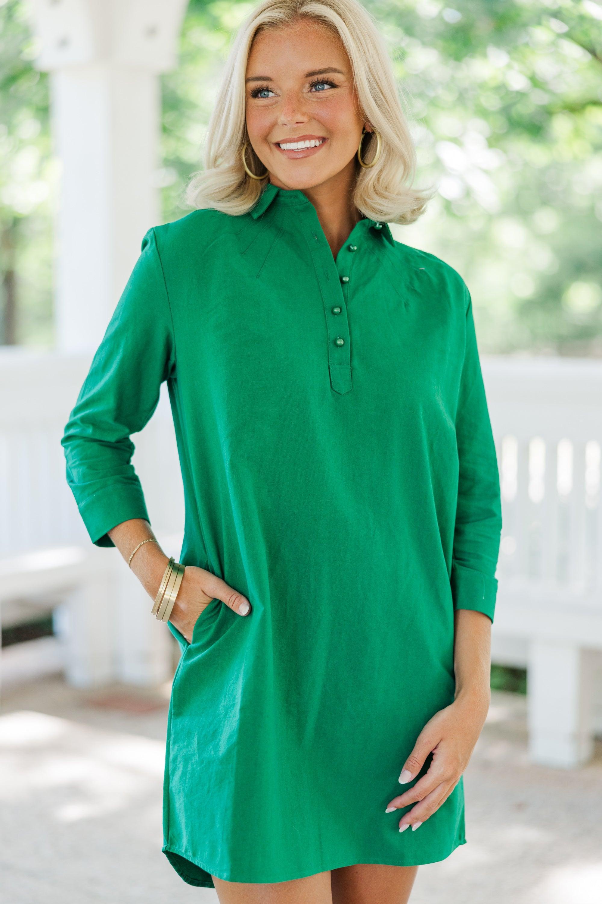 In Plain Sight Green Dress Female product image