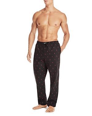 Polo Ralph Lauren Pony-Print Woven Pajama Pants Product Image