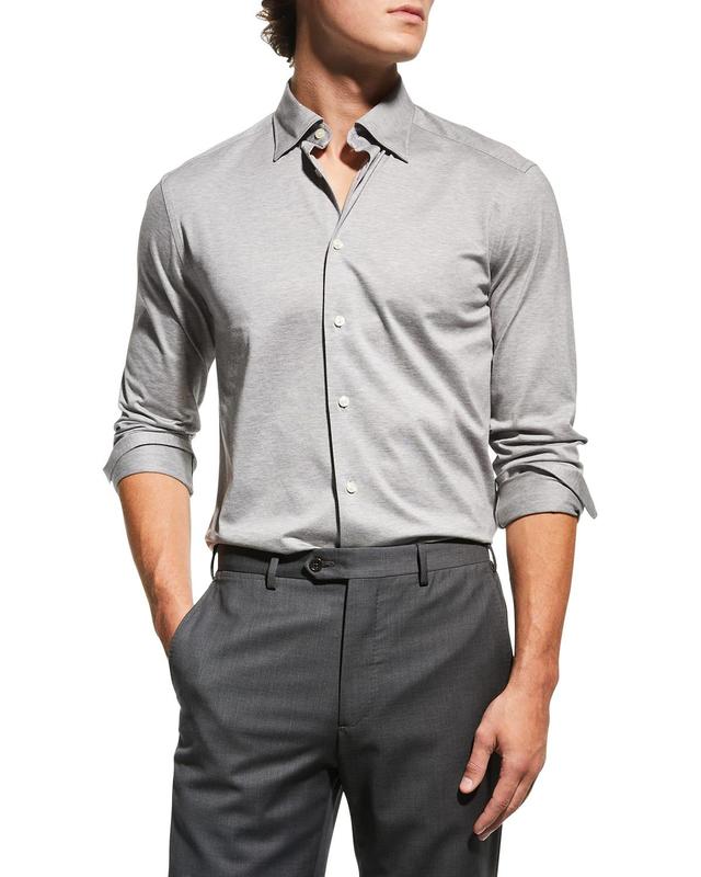 Mens Contemporary Fit Jersey Shirt Product Image