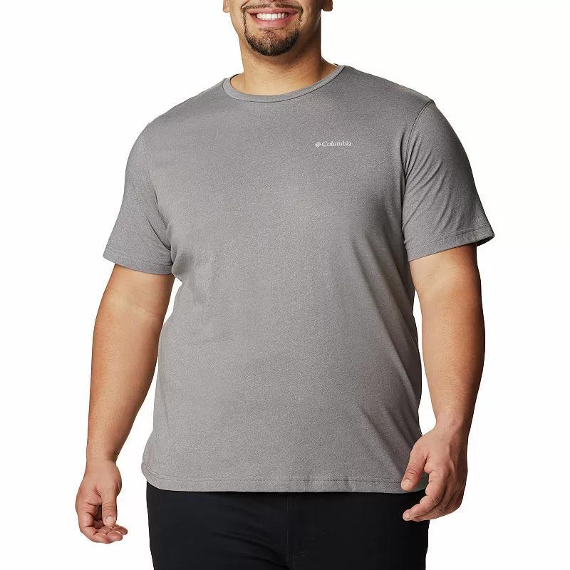 Mens Columbia Thistletown Hills Omni-Wick Performance Tee City Gray Grey Product Image