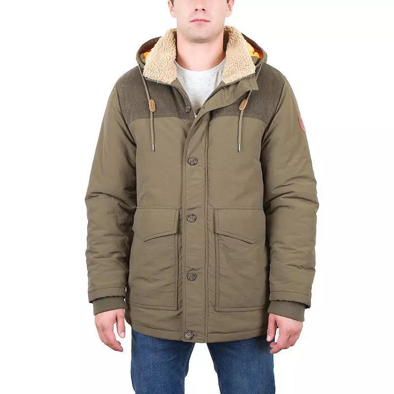 Mens Mountain and Isles Parka with Corduroy Combo Yoke Product Image