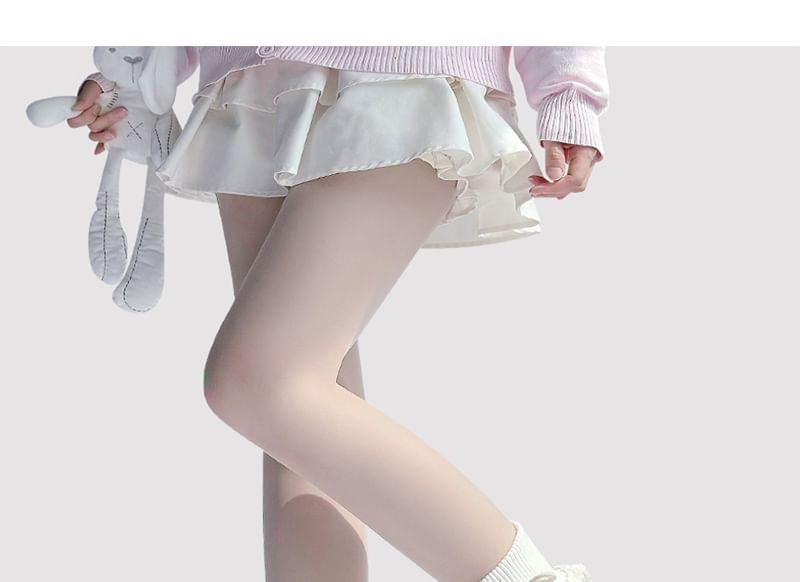 Lace Ruffle Trim Leg Warmers Product Image