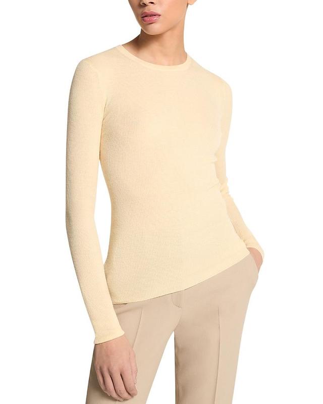 Womens Hutton Ribbed Cashmere Sweater Product Image