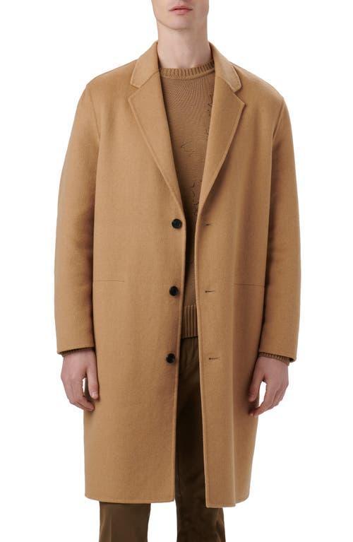 Bugatchi Tailor Fit Wool Blend Longline Coat Product Image