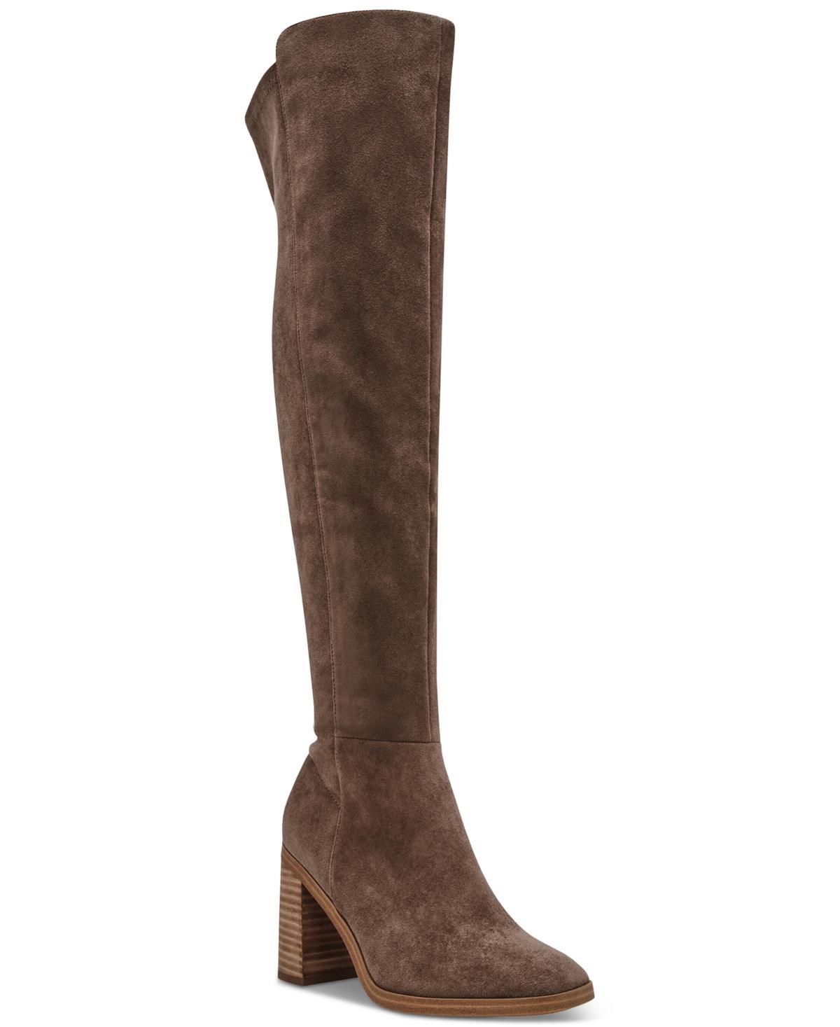 Dv Dolce Vita Womens Finnegan Over-The-Knee Block-Heel Boots Product Image