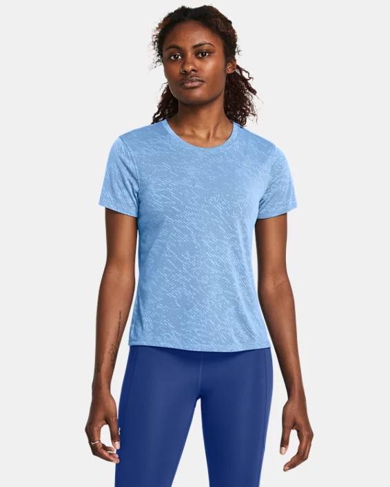 Women's UA Launch Camo Short Sleeve Product Image