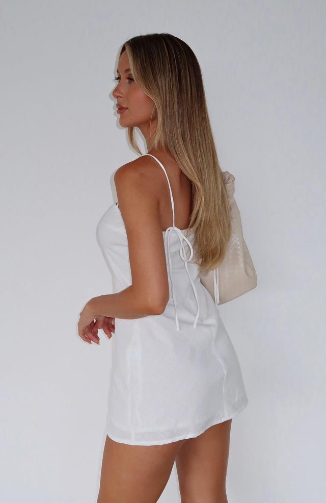 Take You Dancing Mini Dress White Product Image