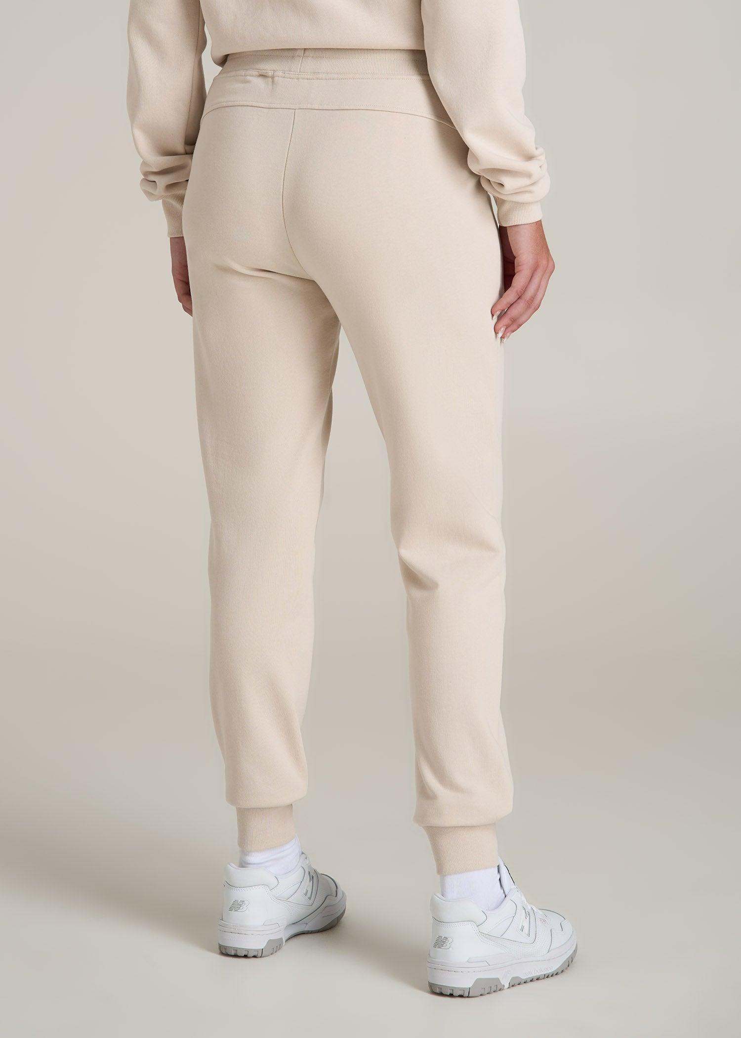 Wearever 2.0 French Terry Joggers for Tall Women in Light Stone Product Image