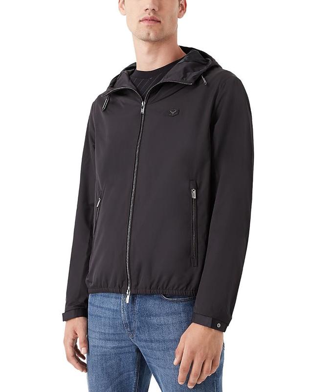 Emporio Armani Mens Water-Repellent Nylon Blouson Jacket, Brand Size 54 (US Size 44) Product Image