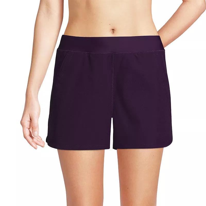 Womens Lands End 3 Quick Dry Swim Shorts With Panty Product Image