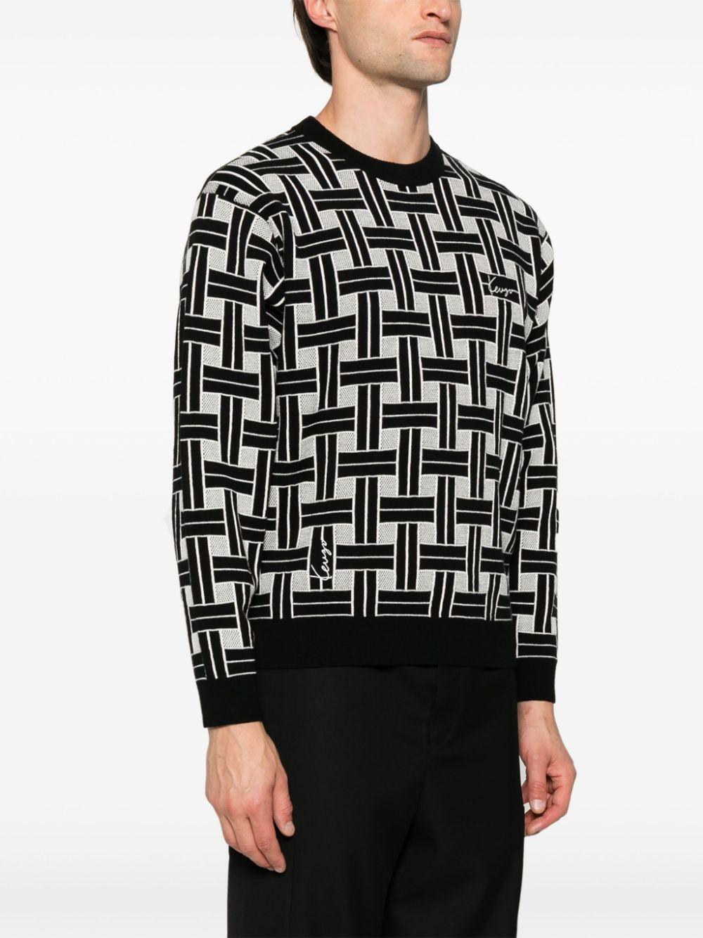 patterned-jacquard jumper Product Image