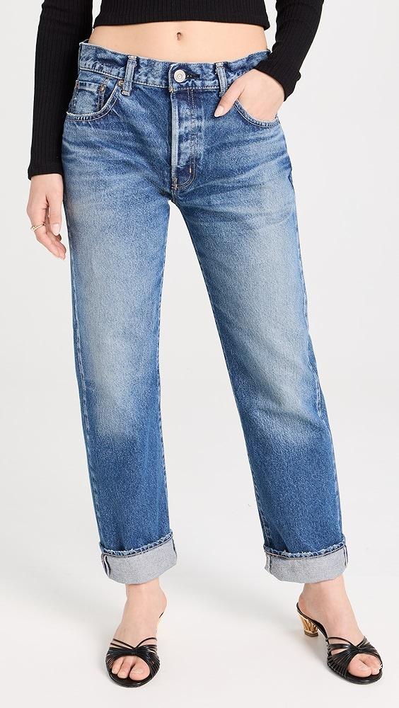 MOUSSY VINTAGE Foxwood Straight Jeans | Shopbop Product Image