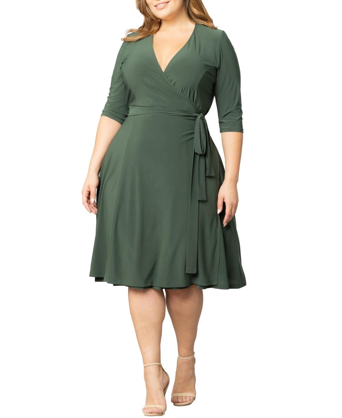 Kiyonna Essential Wrap Dress Product Image