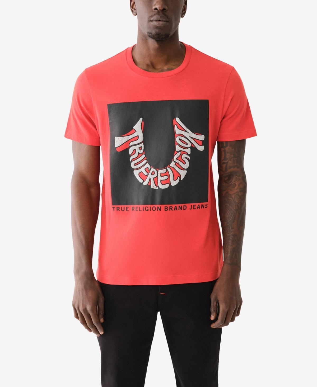 True Religion Mens Short Sleeve Warped Tr Tee Product Image