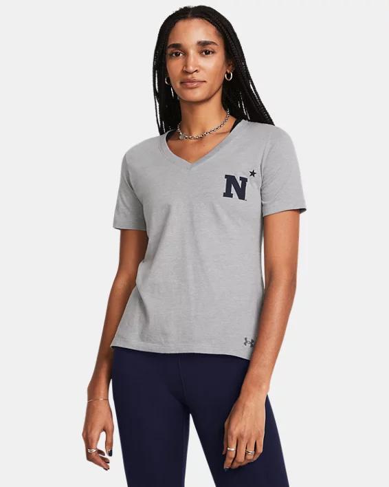 Women's UA Performance Cotton Collegiate V-Neck Product Image