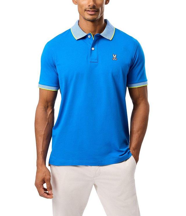 Psycho Bunny Northlake Jersey Short Sleeve Polo Shirt Product Image