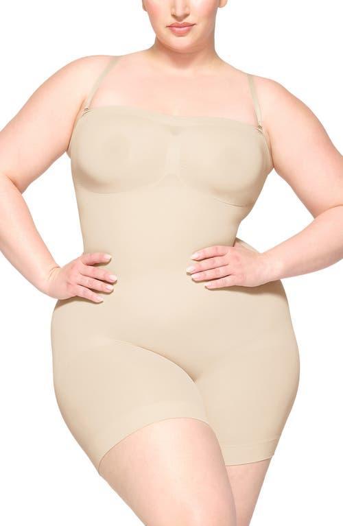 SKIMS Seamless Sculpt Strapless Shortie Bodysuit Product Image