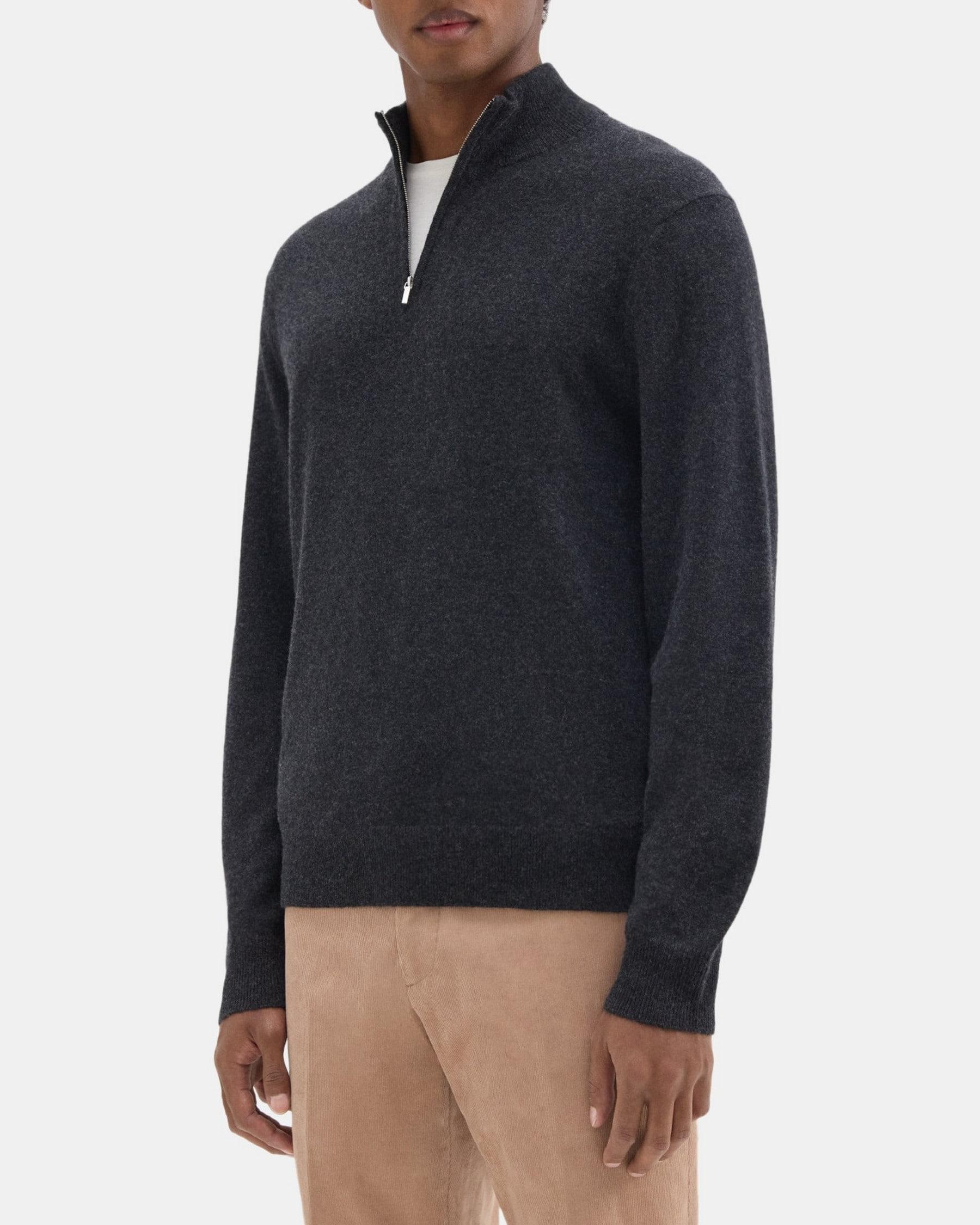 Quarter-Zip Sweater in Cashmere Product Image