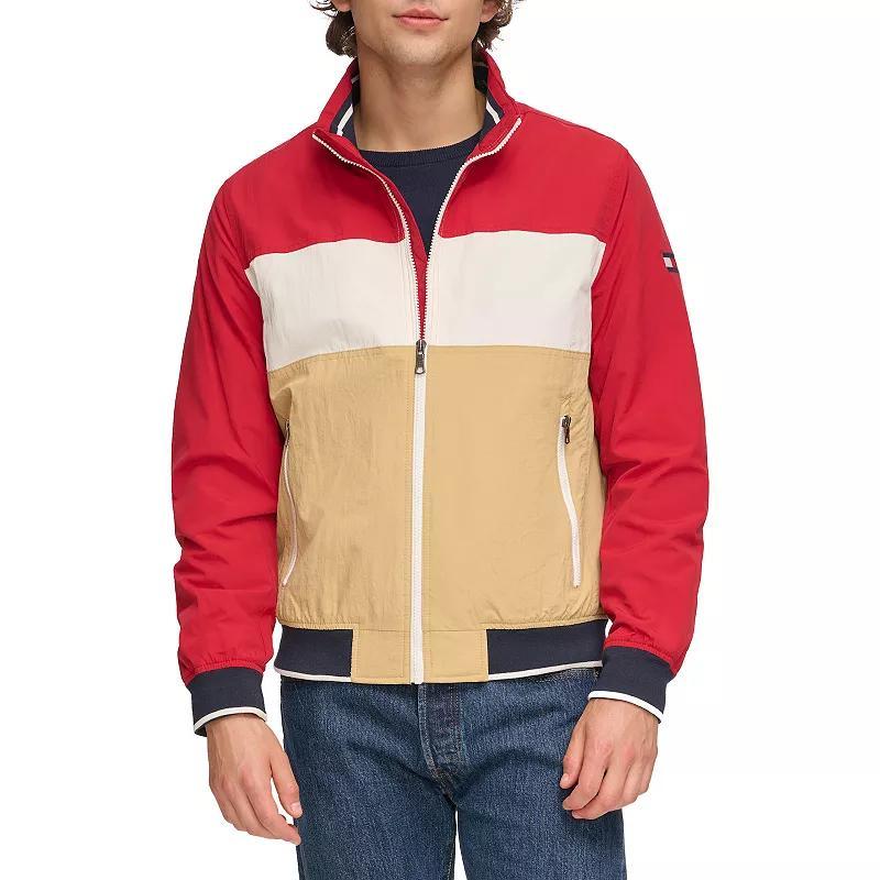 Mens Tommy Hilfiger Stand Collar Jacket Product Image