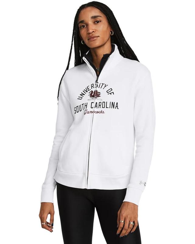 Women's UA Rival Fleece Collegiate Full-Zip Product Image