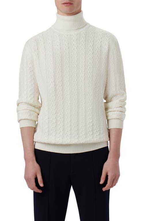 Bugatchi Cabled Turtleneck Product Image