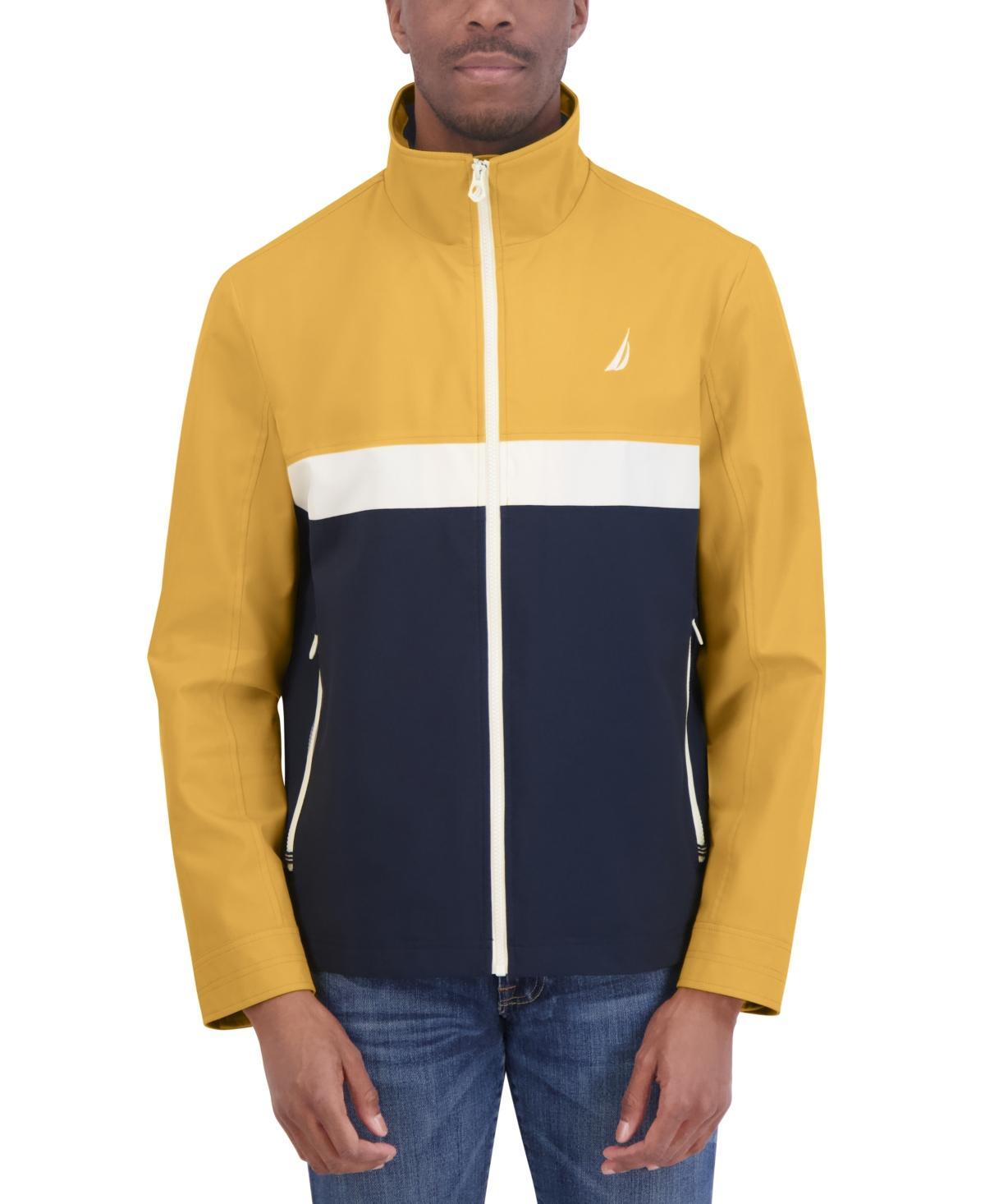 Nautica Mens Colorblocked Golf Jacket Product Image