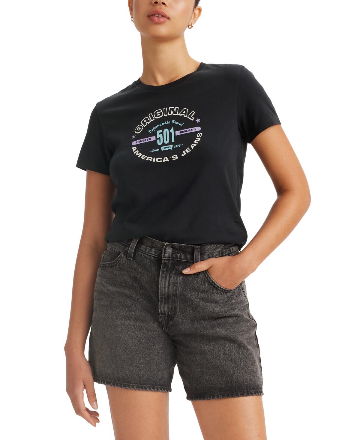 Womens Levis Logo Perfect Tee Product Image