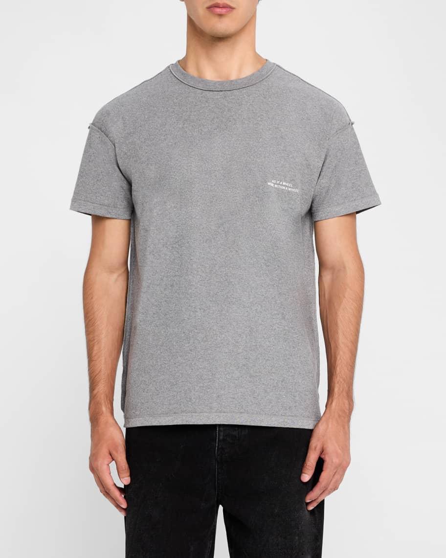 Men's Textured Inside-Out T-Shirt Product Image