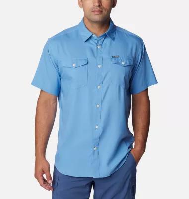 Columbia Men's Utilizer II Solid Short Sleeve Shirt Tall- Product Image