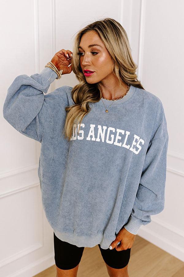 Los Angeles Graphic Corduroy Sweatshirt Product Image