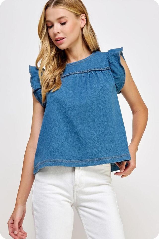 Denim Top Product Image