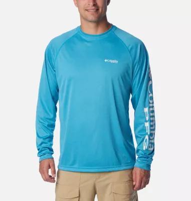 Columbia Men's PFG Terminal Tackle Heather Long Sleeve Shirt- Product Image