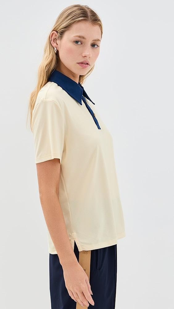 Byrdie Golf Social Wear Camp Polo | Shopbop Product Image