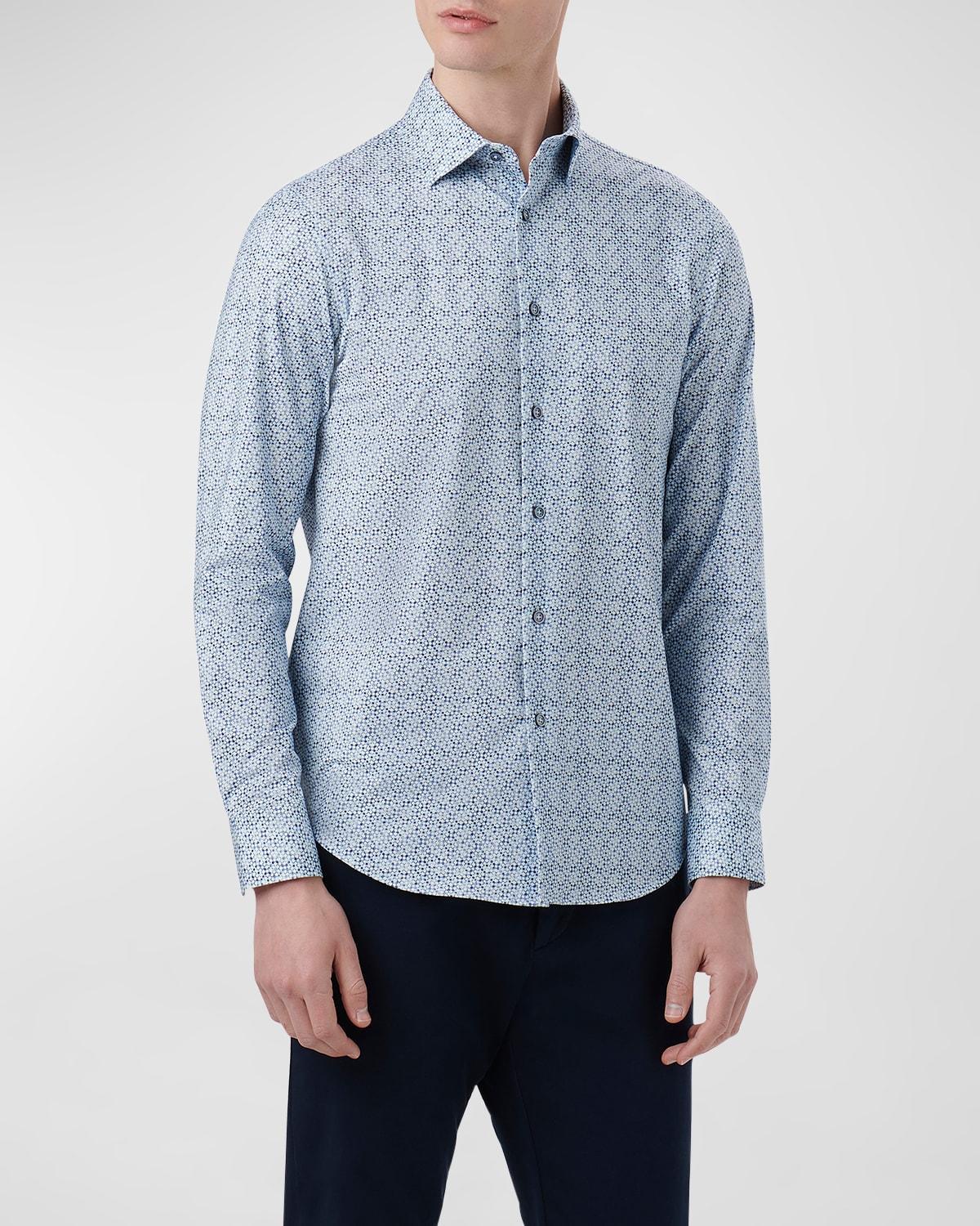 Mens James Ooohcotton Geometric Sport Shirt Product Image