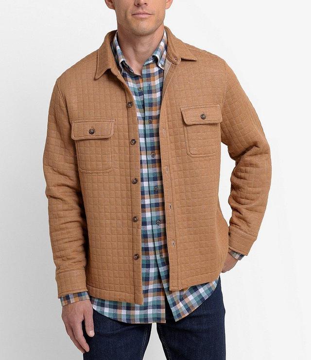 Southern Tide Fairwood Quilted Knit Shirt Jacket Product Image