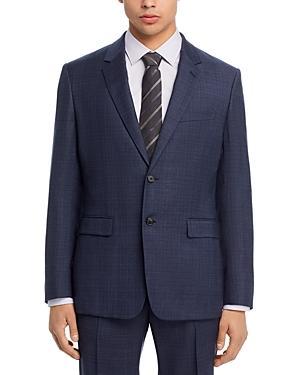 Mens Chambers Checked Wool Single-Breasted Jacket Product Image