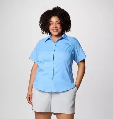 Columbia Women's PFG Tamiami II Short Sleeve Shirt - Plus Size- Product Image