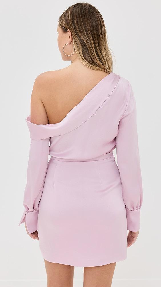 SIMKHAI Cameron One Shoulder Mini Dress | Shopbop Product Image