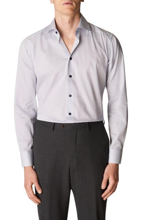 Mens Slim Fit Polka Dot Print Shirt Product Image