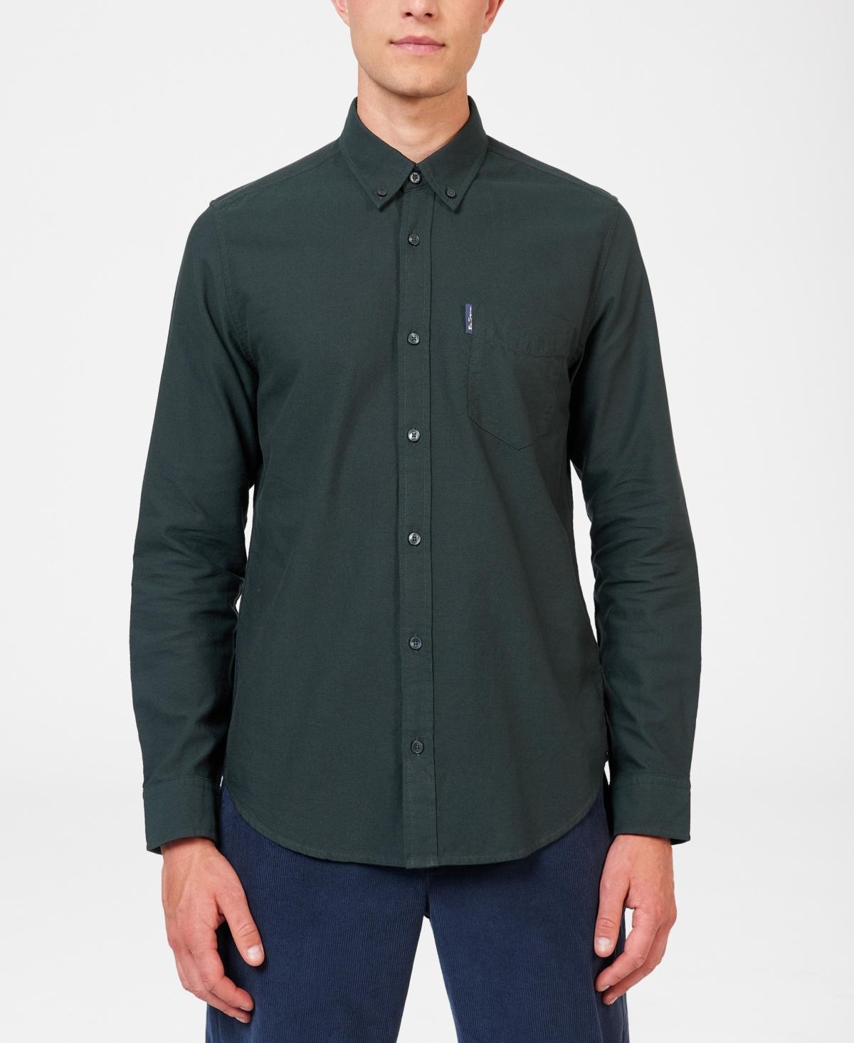 Ben Sherman Mens Iconic Oxford Single-Pocket Button-Down Long-Sleeve Shirt Product Image