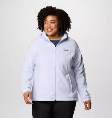 Columbia Women's Benton Springs Full Zip Fleece Hoodie - Plus Size- Product Image